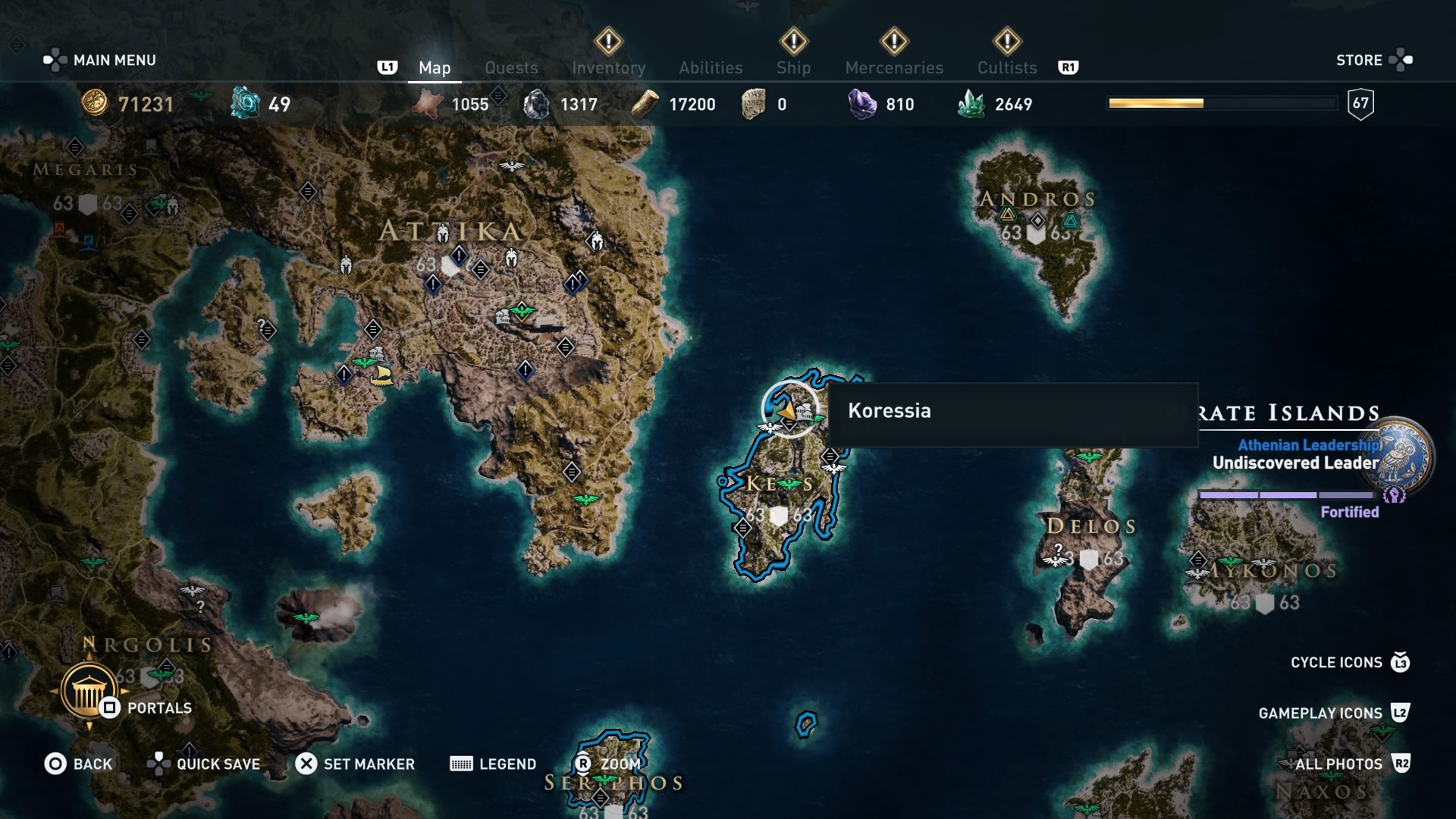 Assassin's Creed Odyssey Smoke Signal Riddle Location