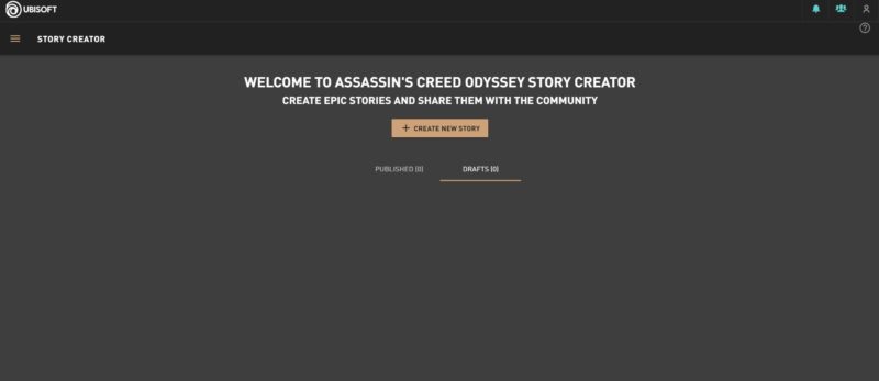 ac odyssey story creator mode