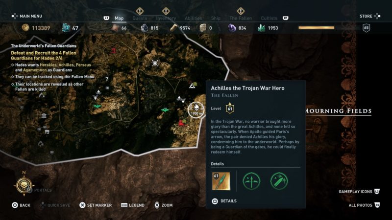 All Keeper S Insights Locations The Next Lesson Ac Odyssey Wiki