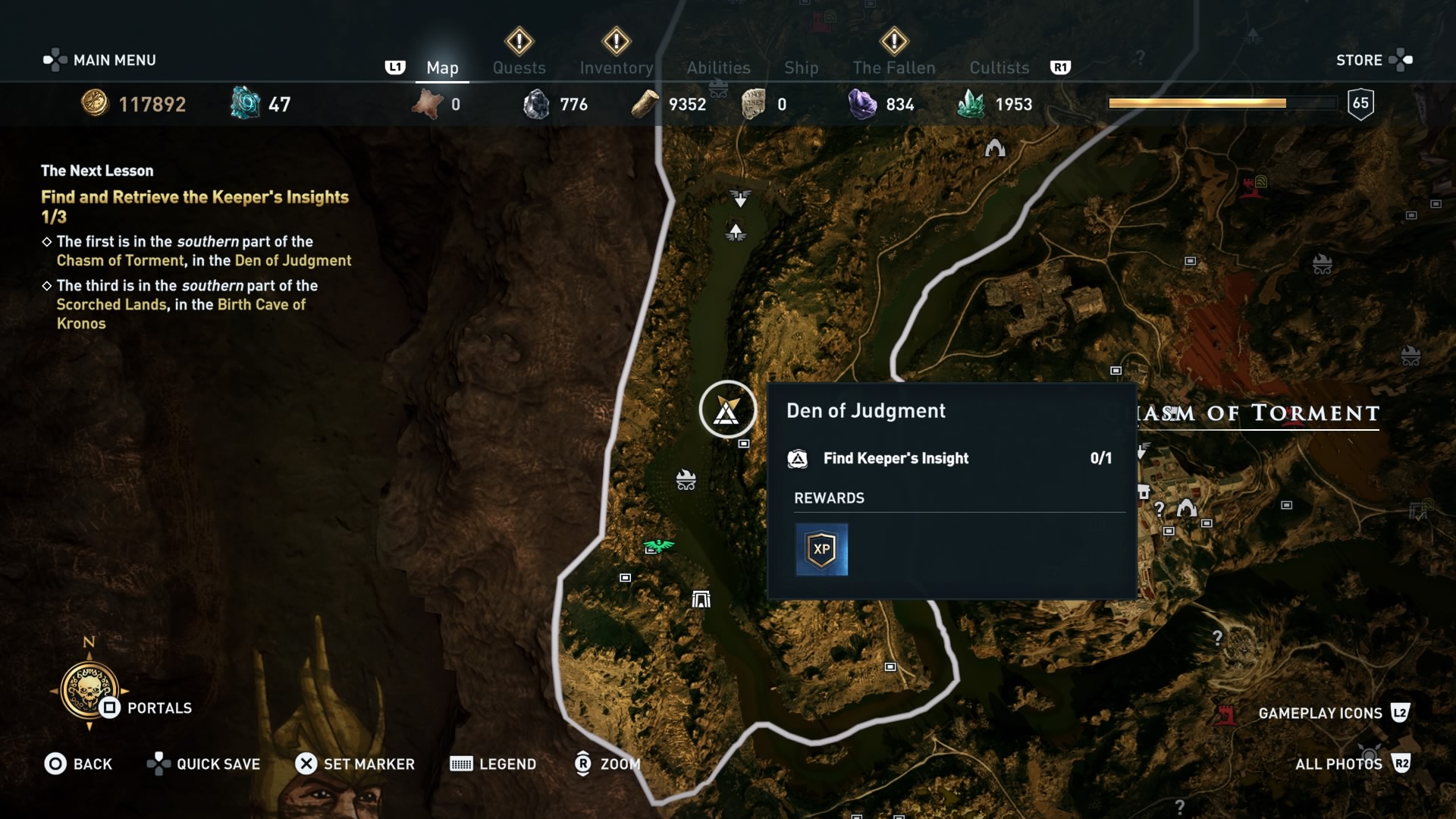 All Keeper's Insights Locations (The Next Lesson) AC Odyssey Wiki