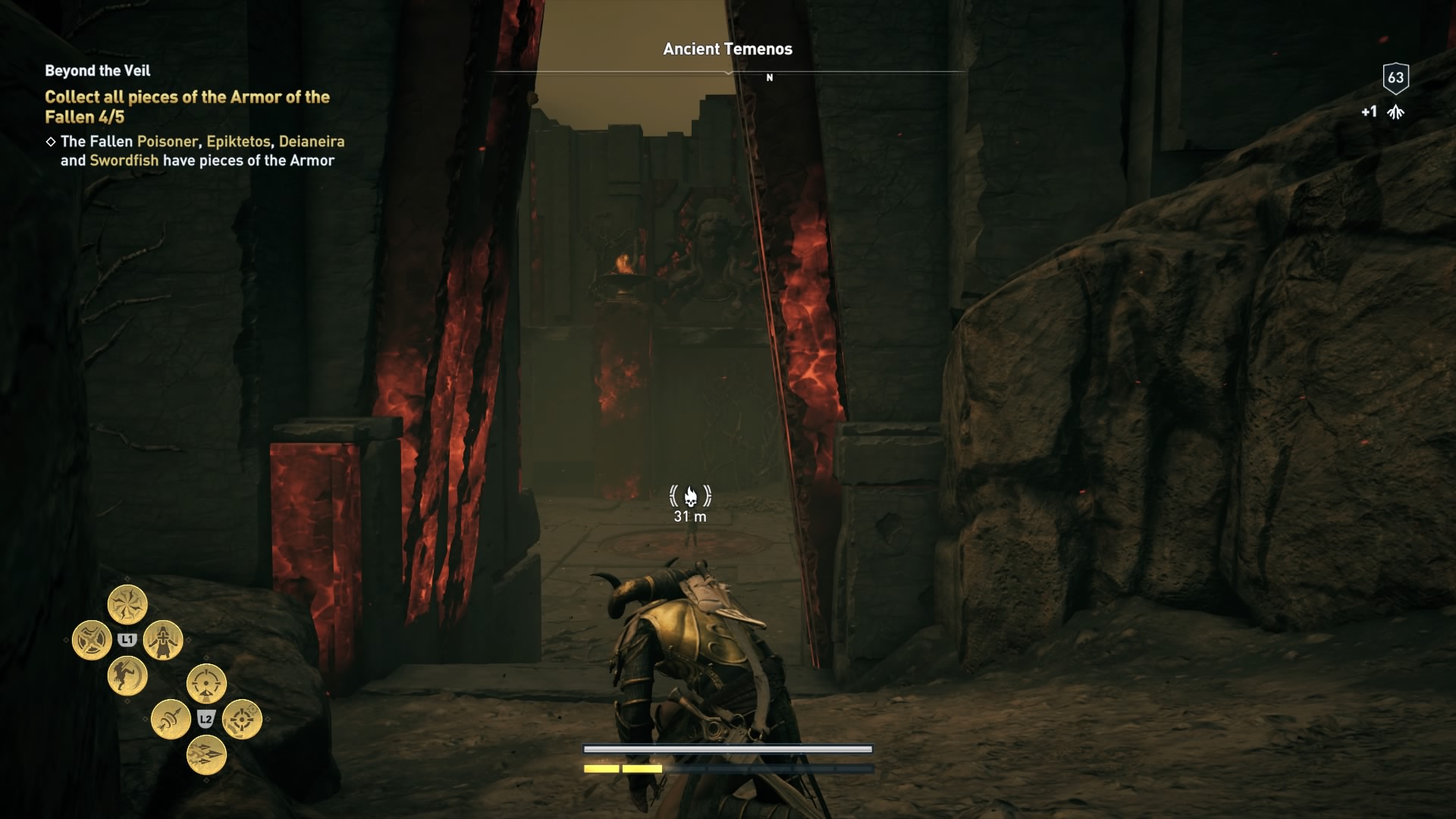 The Underworld's Fallen Guardians (All Fallen Locations) AC Odyssey