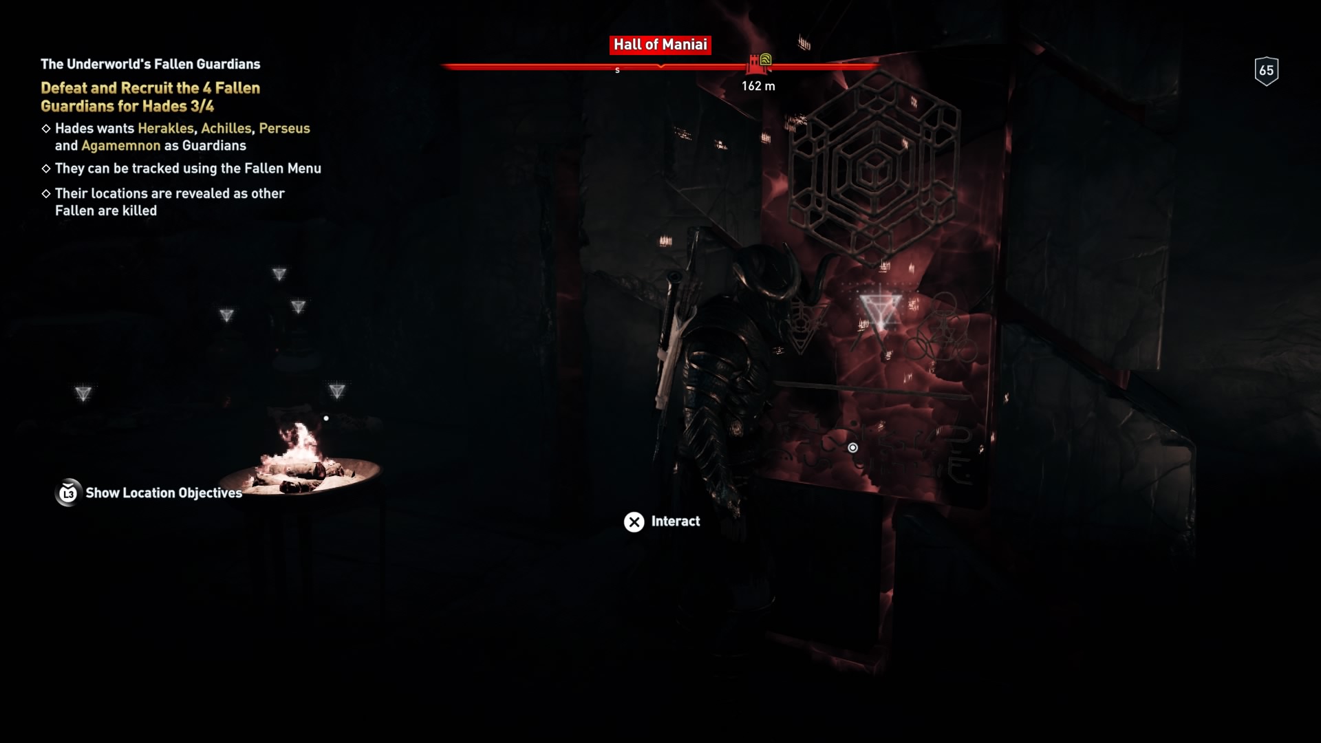 The Underworld's Fallen Guardians (All Fallen Locations) AC Odyssey