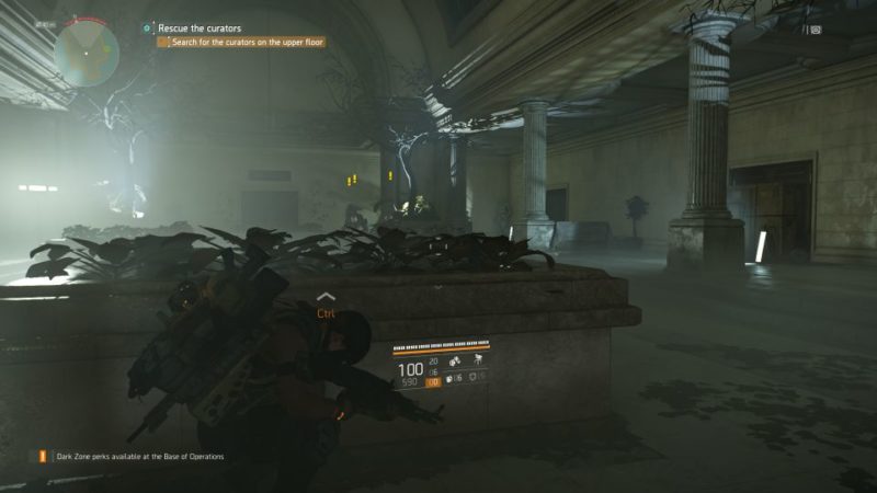 division 2 - missing curators side quest