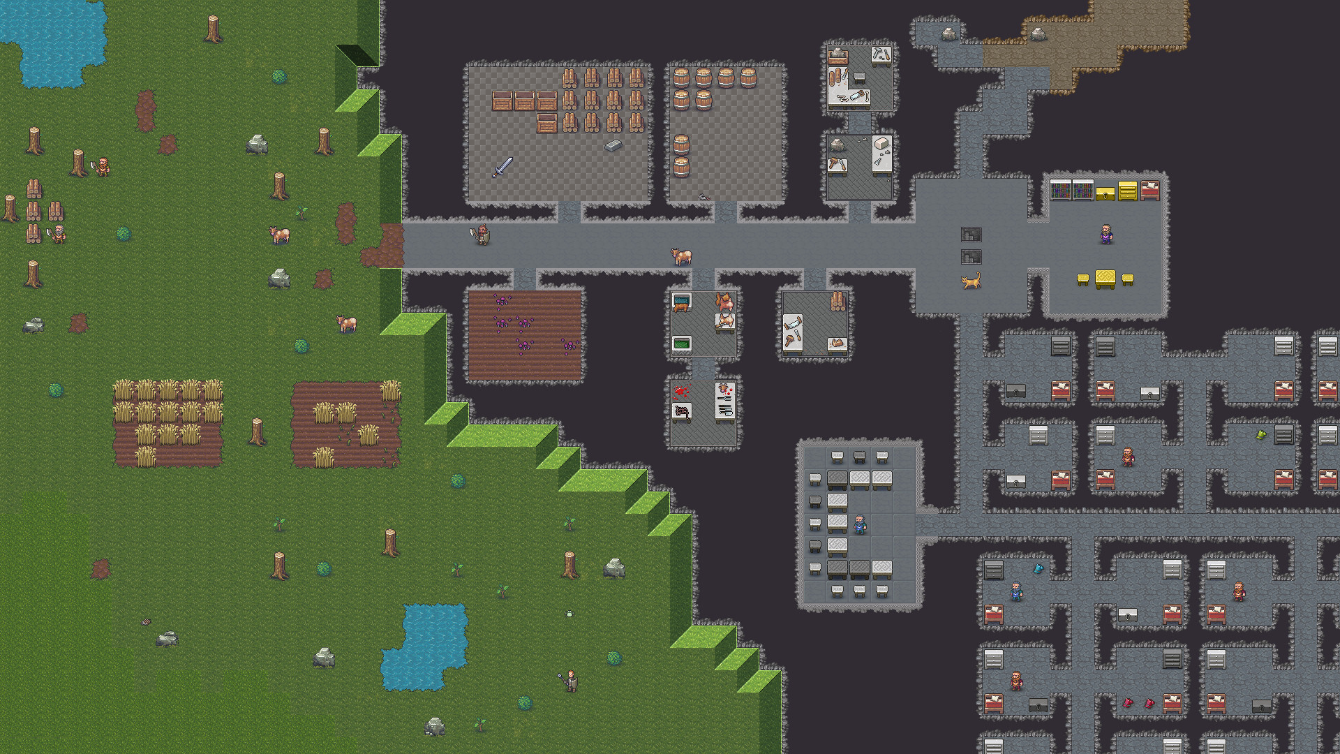 Games Like Dwarf Fortress
