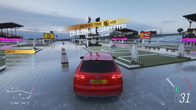 forza horizon 4 - lego dlc - drive from a to b