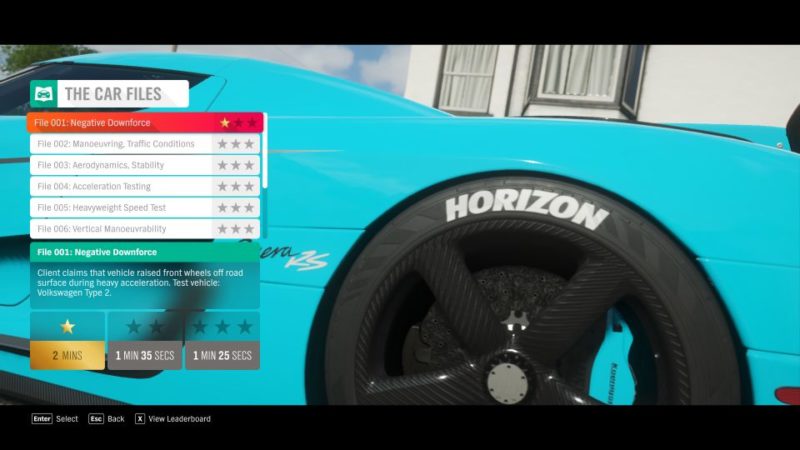 forza horizon 4 - the car files walkthrough