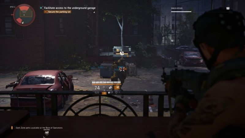 the division 2 - garage stash quest