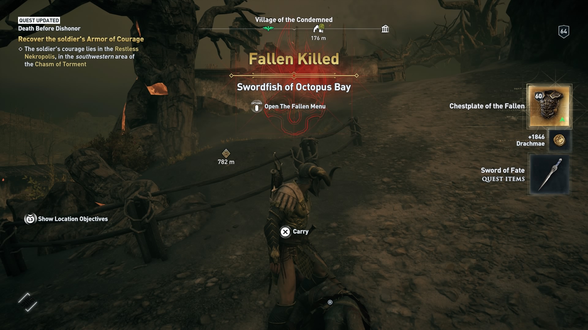 How To Get Armor Of Fallen Set (Beyond The Veil) AC Odyssey