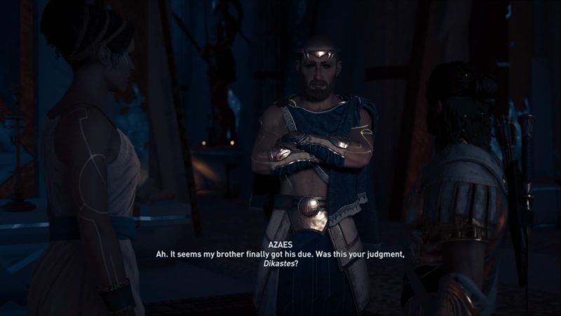 ac odyssey - blood gets in your eyes mission wiki