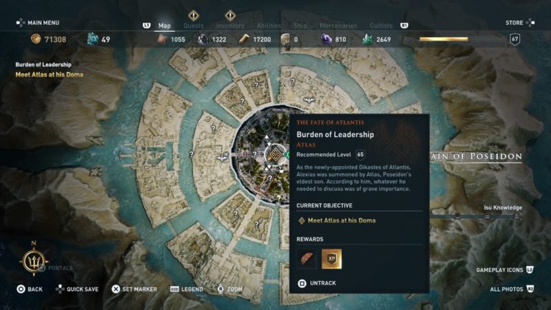 ac odyssey - burden of leadership guide