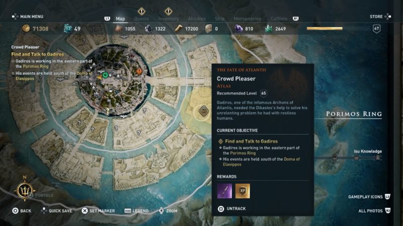 ac odyssey - crowd pleaser guide