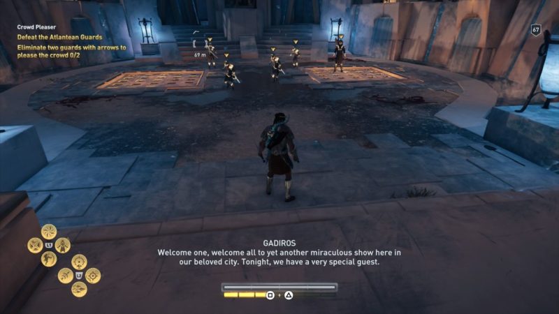 ac odyssey - crowd pleaser quest guide