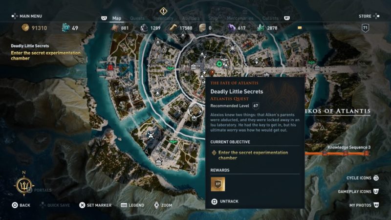 ac odyssey - deadly little secrets guide