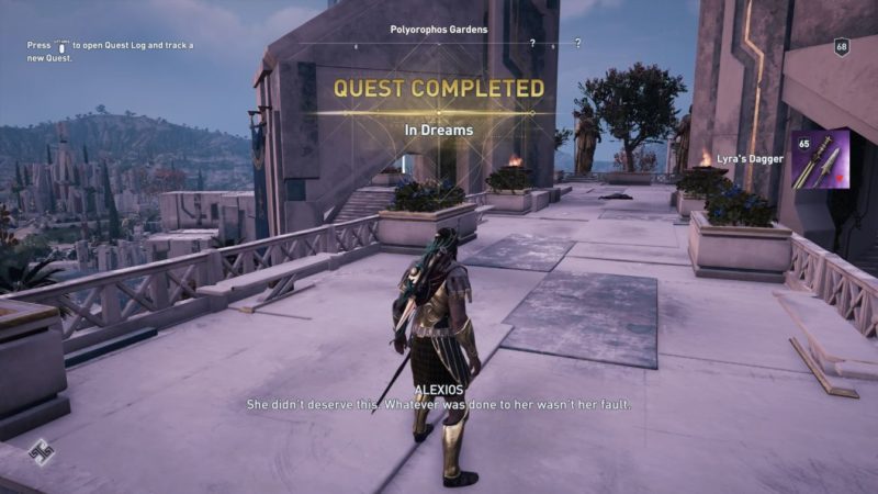 ac odyssey - in dreams tips wiki guide