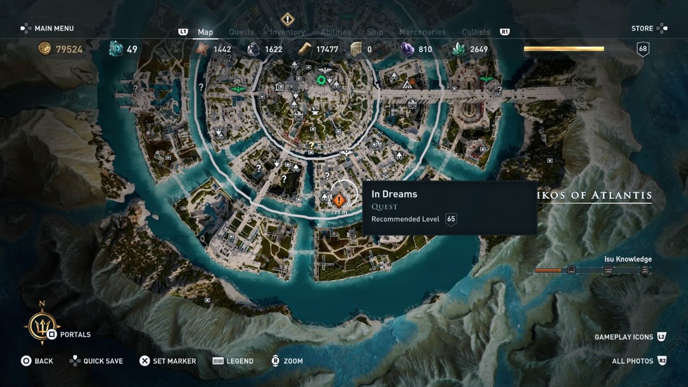 Судьба Атлантиды в Assassins Creed Odyssey