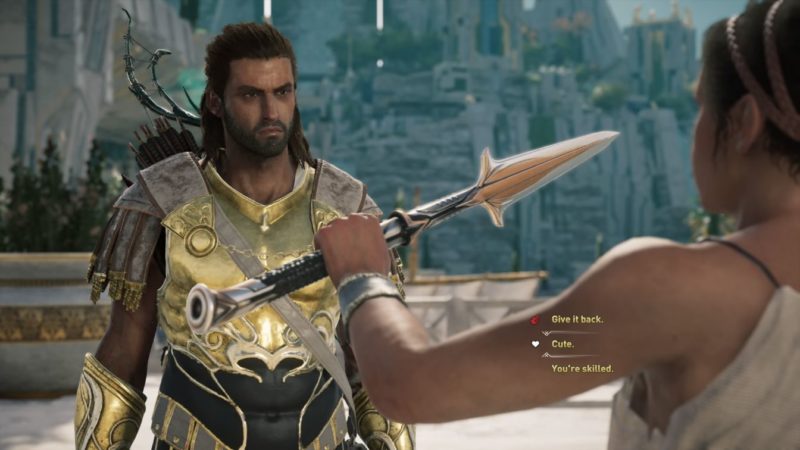 ac odyssey - most adamantly quest