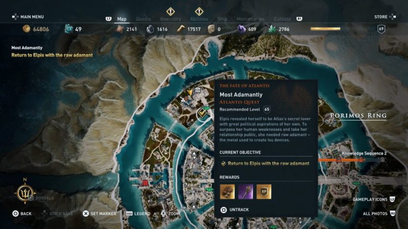 ac odyssey - most adamantly wiki