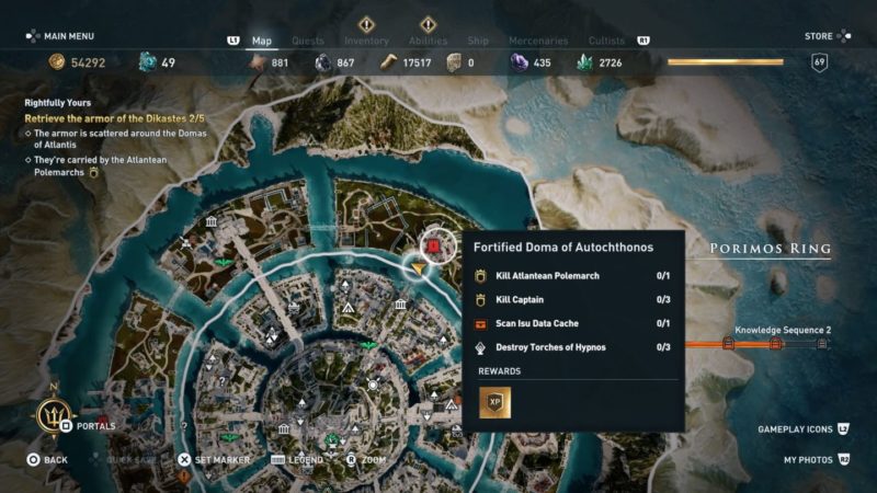 ac odyssey - rightfully yours walkthrough