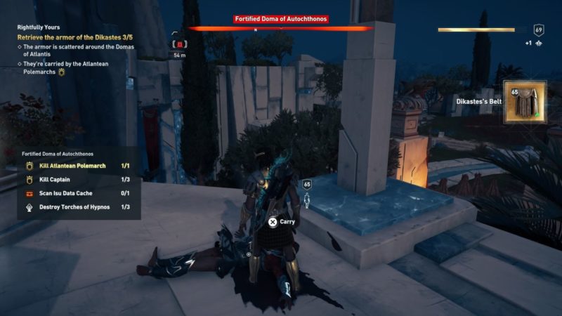 ac odyssey - rightfully yours walkthrough tips