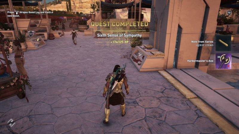 ac odyssey - sixth sense of sympathy tips