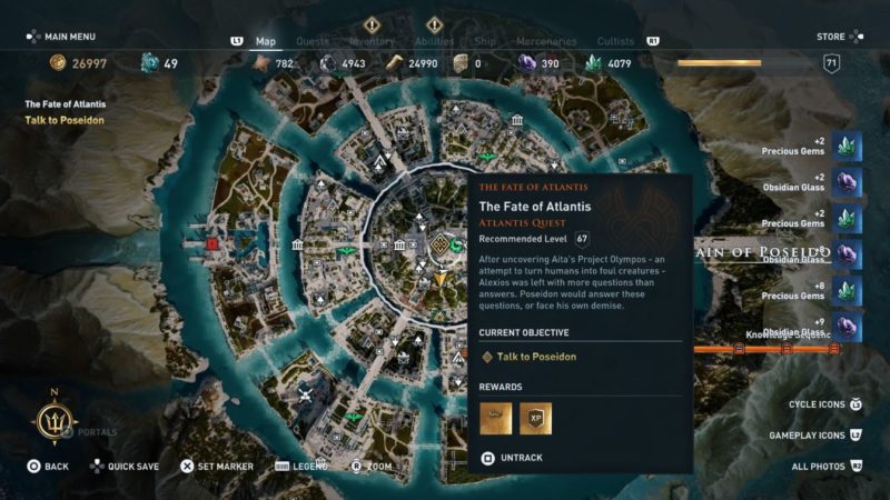 ac odyssey - the fate of atlantis guide