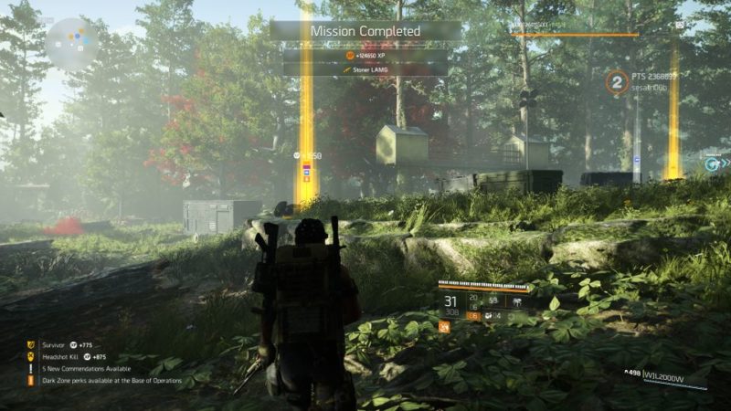 camp white oak - the division 2 tips