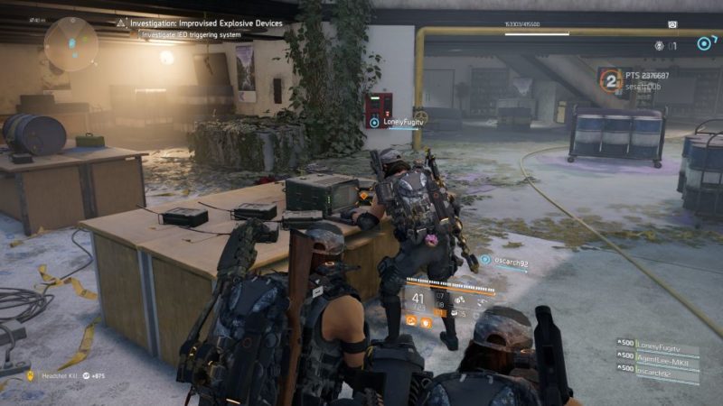 division 2 - kenly library - improvised explosive device guide tips