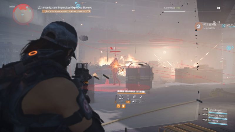 division 2 - kenly library - improvised explosive device quest