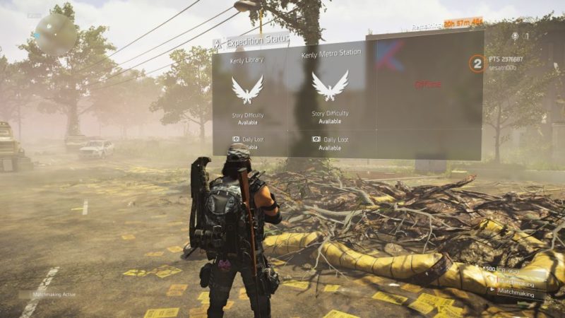 division 2 - kenly library outcast server equipment guide and tips