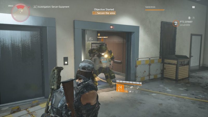 division 2 - kenly library outcast server equipment mission