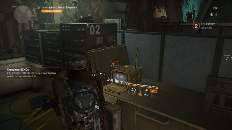 division 2 - kenly library outcast server equipment mission tips