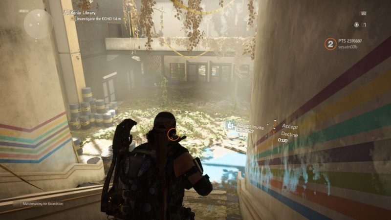 division 2 - kenly library outcast server equipment quest guide