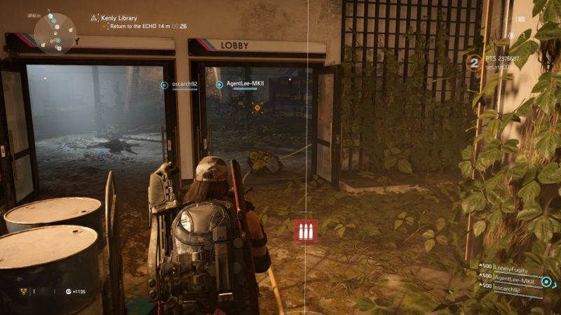 division 2 - kenly library outcast server equipment - where to go