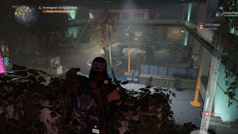 division 2 - kenly library - secure radio handset guide tips