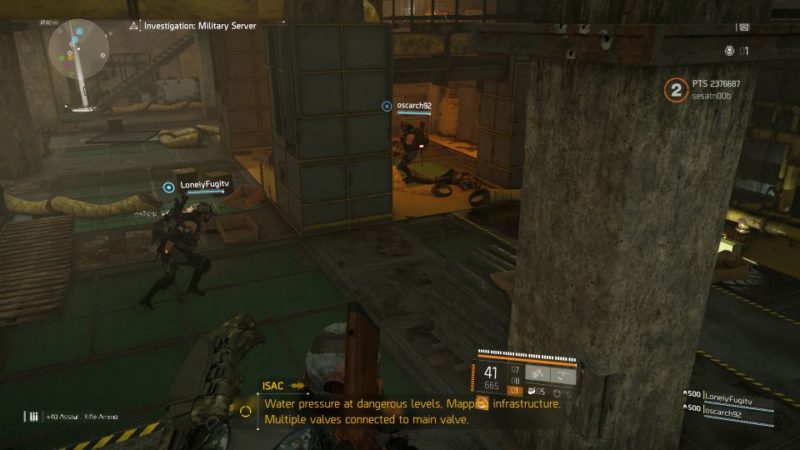 division 2 - kenly metro station - deployed military server expedition