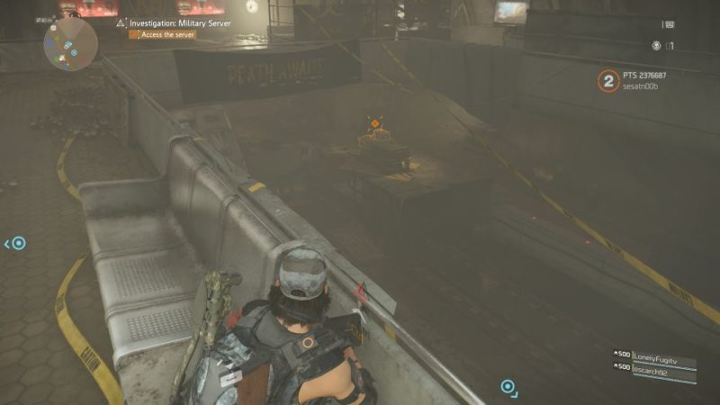 division 2 - kenly metro station - deployed military server guide