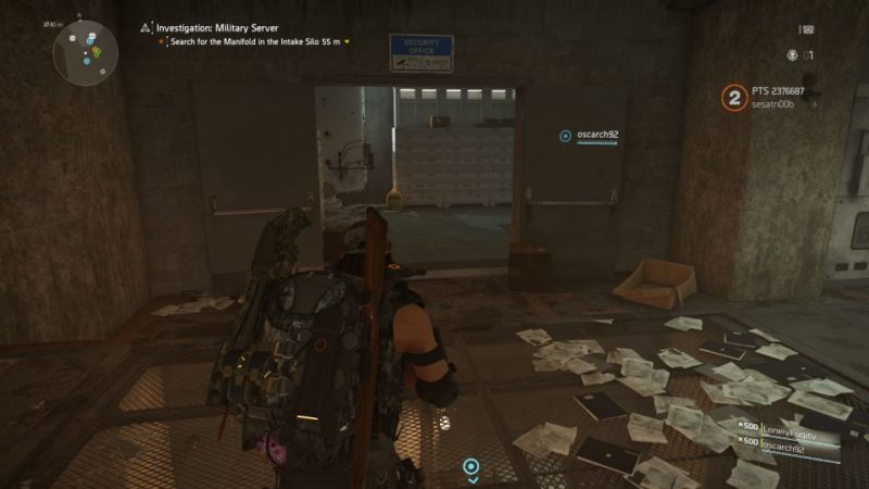 division 2 - kenly metro station - deployed military server mission