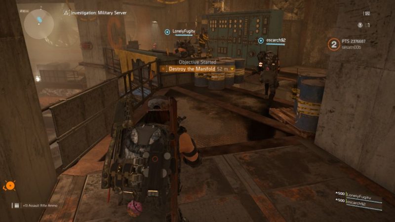 division 2 - kenly metro station - deployed military server mission guide