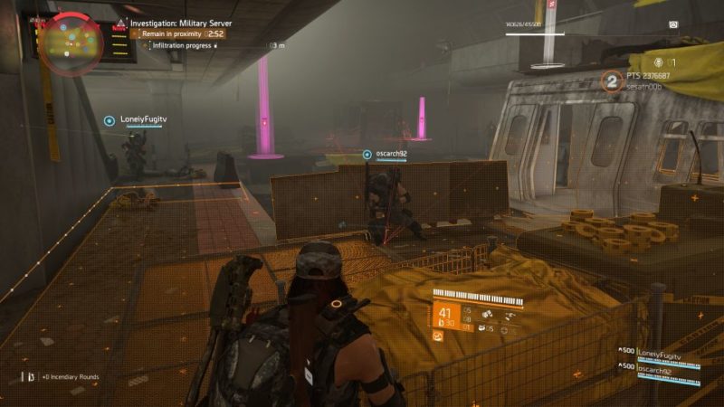 division 2 - kenly metro station - deployed military server quest guide