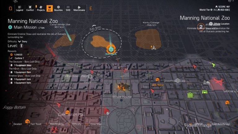 Manning National Zoo: The Division 2 Walkthrough