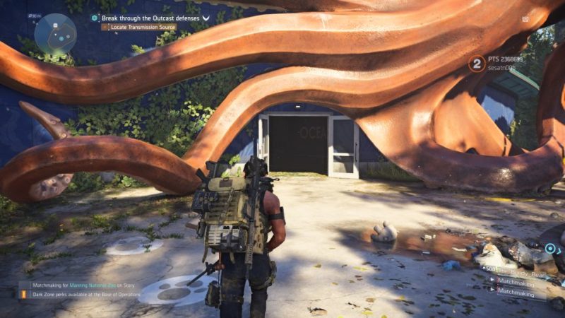 division 2 - manning national zoo quest walkthrough