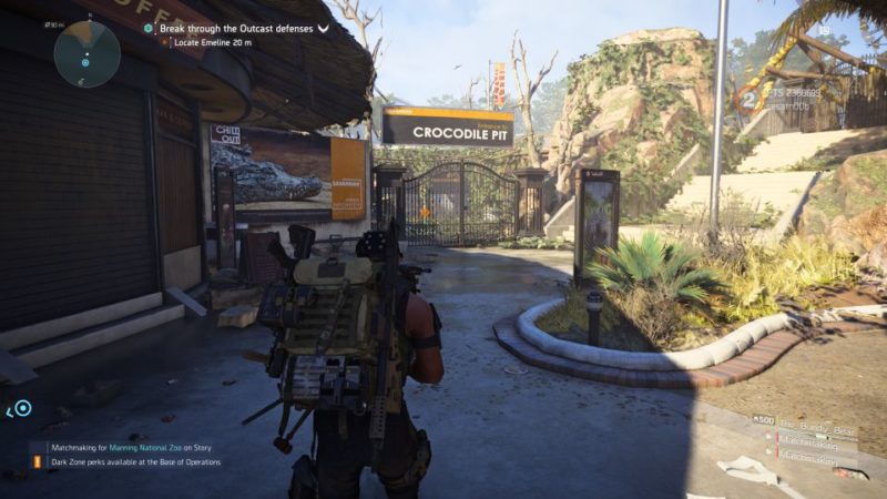 division 2 - manning national zoo walkthrough tips