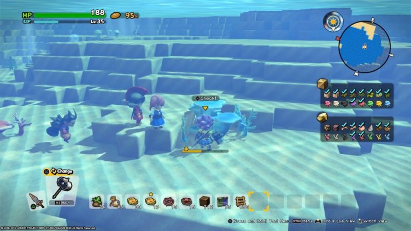 dq builders 2 coral ray guide and wiki