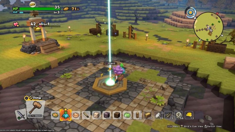 dragon quest builders 2 - furrowfield deitree