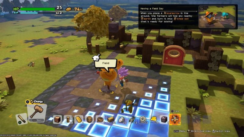 dragon quest builders 2 - furrowfield what to do