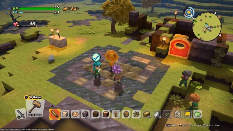 dragon quest builders 2 - furrowfield where to put scarecrow