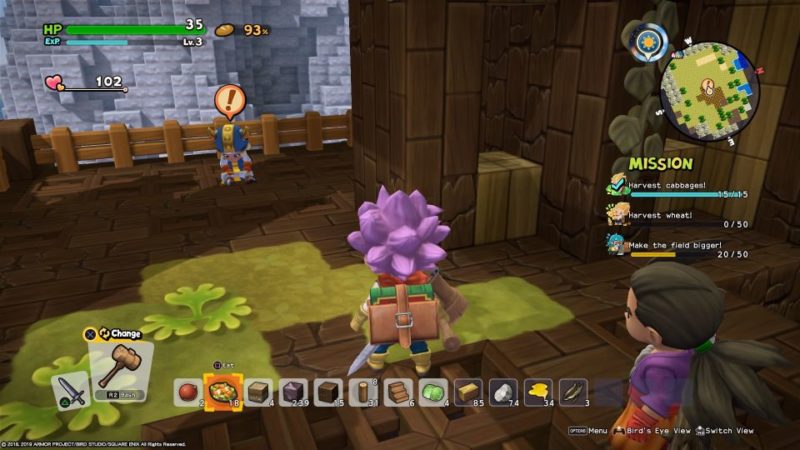 dragon quest builders 2 - furrowfield wiki tips