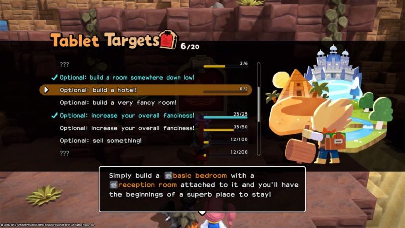 dragon quest builders 2 - how to build hotel