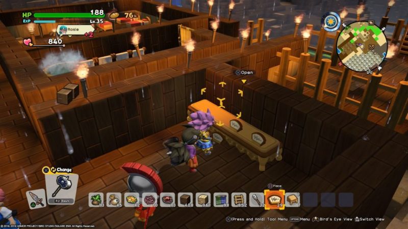 dragon quest builders 2 how to open shop