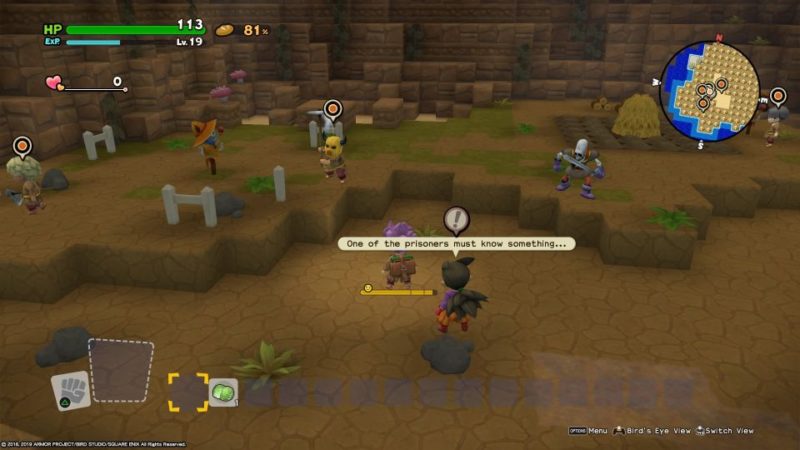 dragon quest builders 2 - skelkatraz tips